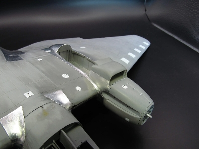 Heinkel He-111 H-3 / H-6 - Self-adhesive Large Exterior Panels (For Icm Kits) - zdjęcie 5