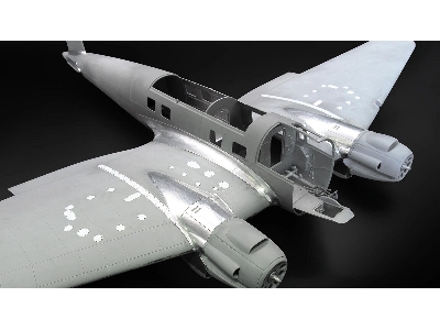 Heinkel He-111 H-3 / H-6 - Self-adhesive Large Exterior Panels (For Icm Kits) - zdjęcie 12