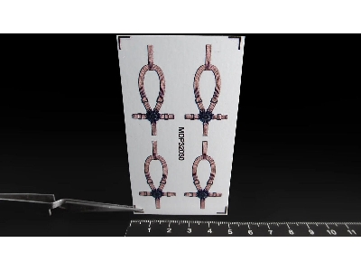 Sikorsky Uh-60 - Seat Belts For Pilot Seats (For Academy, Kitty Hawk Models And Zimi Model Kits) - zdjęcie 1