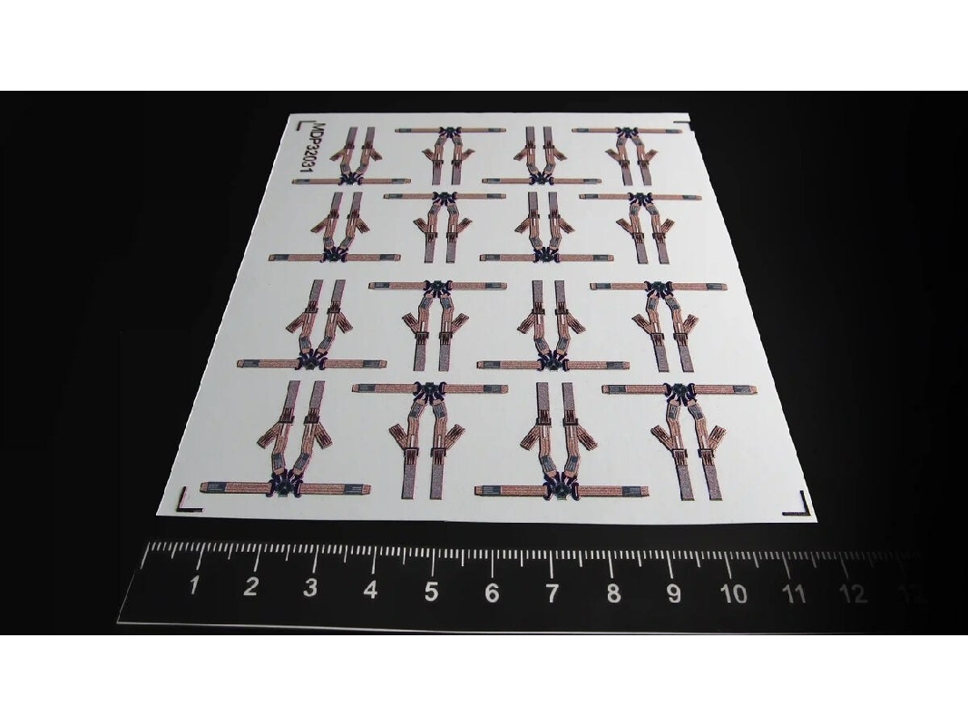 Sikorsky Uh-60 - Seat Belts For Cabin Seats (For Academy, Kitty Hawk Models And Zimi Model Kits) - zdjęcie 1