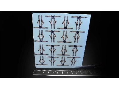 Sikorsky Uh-60 - Seat Belts For Cabin Seats (For Academy, Italeri And Kitty Hawk Models Model Kits) - zdjęcie 1