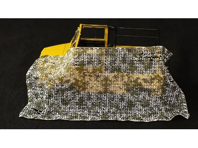 Universal Modern Camouflage Net (Barracuda-type) Winter - Flexible 3d - zdjęcie 2