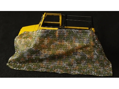 Universal Modern Camouflage Net (Barracuda-type) Summer - Flexible 3d - zdjęcie 2
