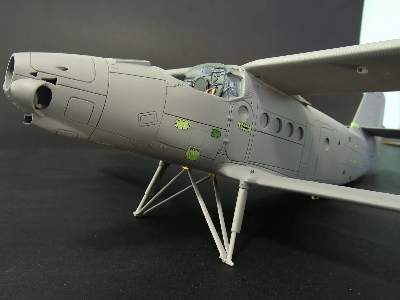 Antonov An-2 / An-3 - Exterior Pe With 3d-printed Surface Detail Decals And Resin Parts - zdjęcie 9