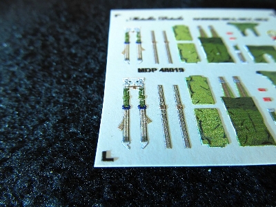 Bae Harrier Gr.3 / Gr.7 And Gr.9 - Seat Belts 3d-printed (For Hasegawa And Kinetic Model Kits) - zdjęcie 3