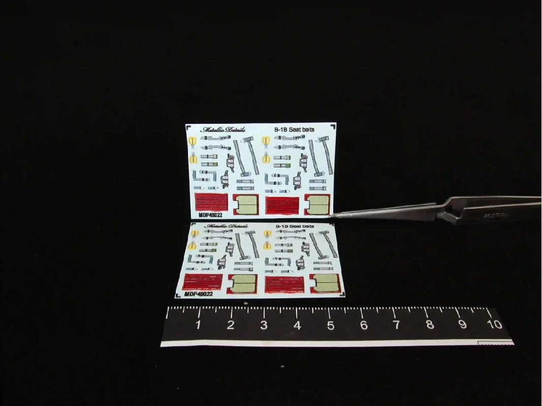 Rockwell B-1 B Lancer - Seat Belts (3d-printed / For Revell And Monogram Kits) - zdjęcie 1