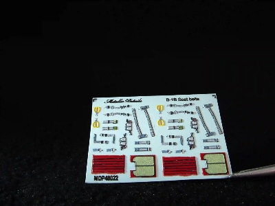 Rockwell B-1 B Lancer - Seat Belts (3d-printed / For Revell And Monogram Kits) - zdjęcie 2