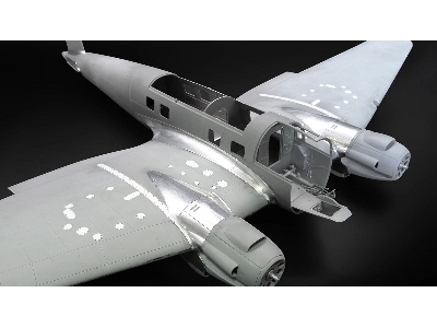 Heinkel He-111 H-3 / H-6 - Small Hatches (For Icm Kits) - zdjęcie 9
