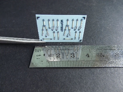 Pzl P.11 / Pzl.P23 / Pzl.P46 And Pzl.P37 - Seat Belts (3d-printed / For Arma Hobby, Heller And Ibg Models Kits) - zdjęcie 1