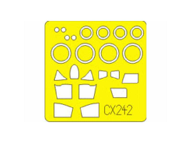 Su-15UM Flagon 1/72 - Trumpeter - maski - zdjęcie 1 Su-15UM Flagon 1/72 - Trumpeter - maski - zdjęcie 1