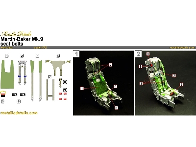 Martin-baker Mk.9 Seat Belts - zdjęcie 7