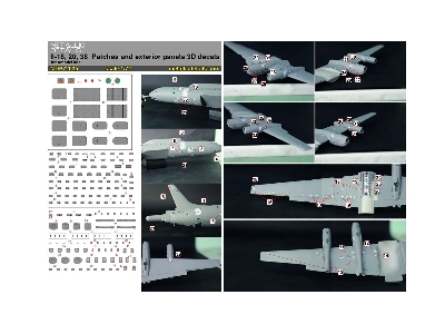 Ilyushin Il-18, Il-20 And Il-38 - Hatches And Exterior Panels (Amodel) - zdjęcie 12