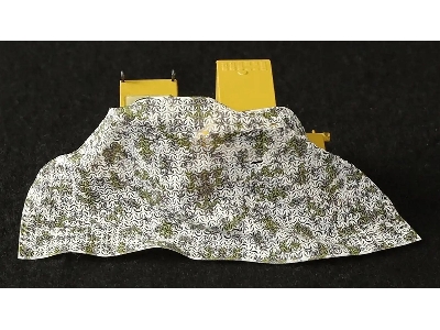 Universal Modern Camouflage Net (Barracuda-type) Winter - Flexible 3d Decal - zdjęcie 2