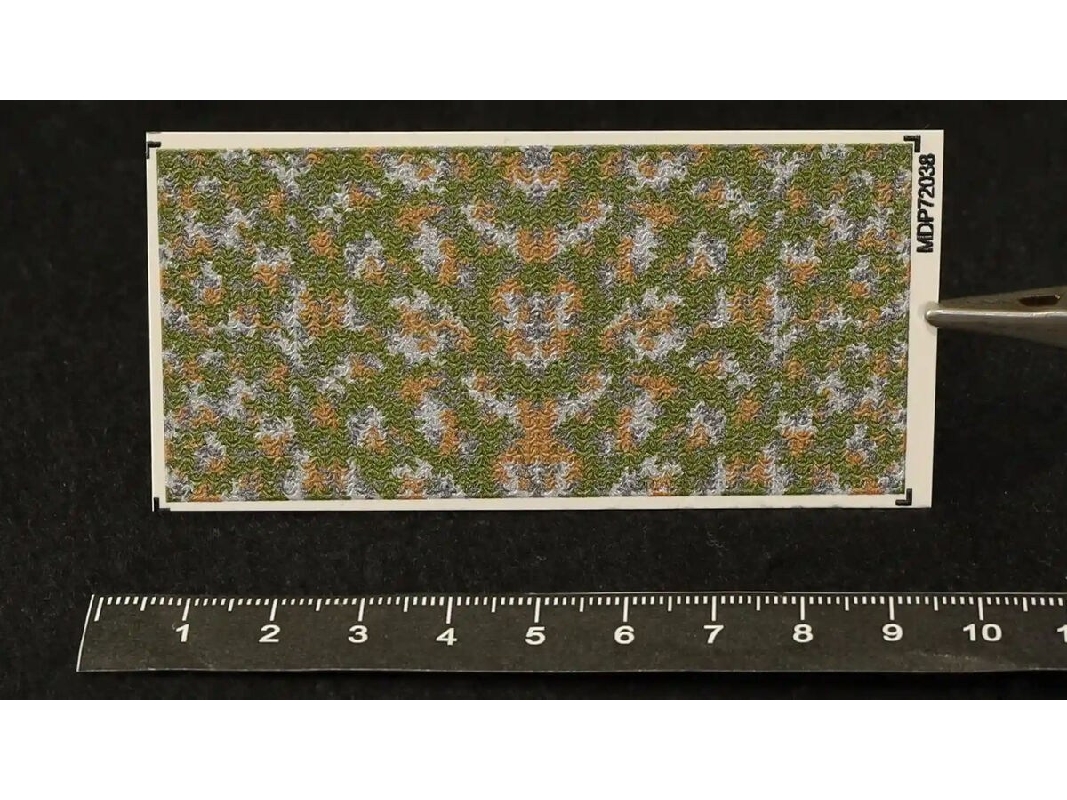 Universal Modern Camouflage Net (Barracuda-type) Summer - Flexible 3d Decal - zdjęcie 1