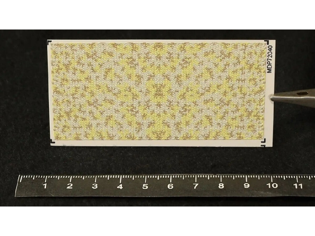 Universal Modern Camouflage Net (Barracuda-type) Africa - Flexible 3d Decal - zdjęcie 1