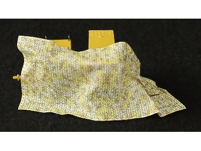 Universal Modern Camouflage Net (Barracuda-type) Africa - Flexible 3d Decal - zdjęcie 2