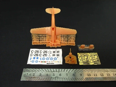 Fiat G.55 With Etched Parts And Decals (3d-printed) - zdjęcie 1