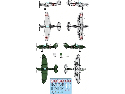 Reggiane Re.2001 With Etched Parts And Decals (3d-printed) - zdjęcie 9