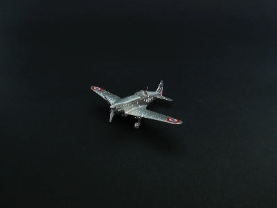 Morane-saulnier Ms.406 C.1 With Etched Parts And Decals (3d-printed) - zdjęcie 3