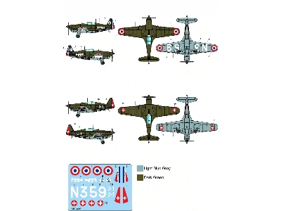 Morane-saulnier Ms.406 C.1 With Etched Parts And Decals (3d-printed) - zdjęcie 8