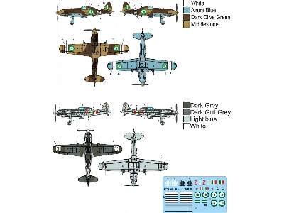 Macchi C.205 With Etched Parts And Decals (3d-printed) - zdjęcie 6