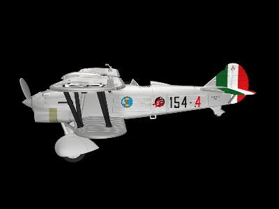Fiat Cr.32 With Etched Parts And Decals (3d-printed) - zdjęcie 2