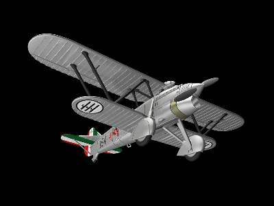 Fiat Cr.32 With Etched Parts And Decals (3d-printed) - zdjęcie 6