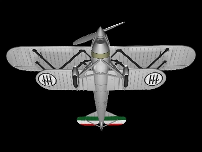 Fiat Cr.32 With Etched Parts And Decals (3d-printed) - zdjęcie 7