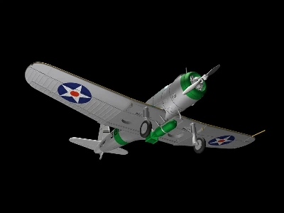 Vought Sb2u-1 Vindicator With Etched Parts And Decals (3d-printed) - zdjęcie 6