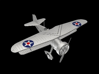 Curtiss F11c-2 Goshawk With Etched Parts And Decals (3d-printed) - zdjęcie 6