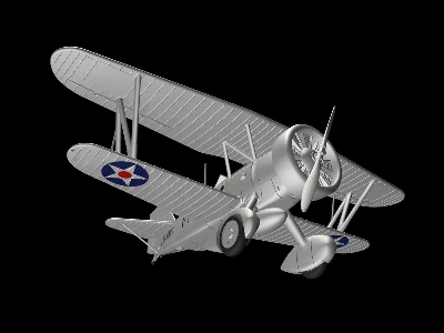 Curtiss F11c-2 Goshawk With Etched Parts And Decals (3d-printed) - zdjęcie 7