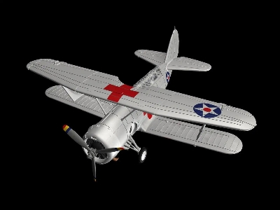 Curtiss Sbc-4 Helldiver With Etched Parts And Decals (3d-printed) - zdjęcie 3
