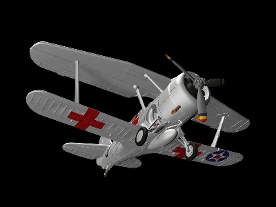 Curtiss Sbc-4 Helldiver With Etched Parts And Decals (3d-printed) - zdjęcie 6