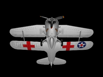 Curtiss Sbc-4 Helldiver With Etched Parts And Decals (3d-printed) - zdjęcie 7