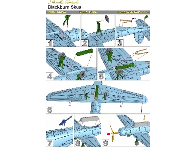 Blackburn Skua With Etched Parts And Decals (3d-printed) - zdjęcie 8