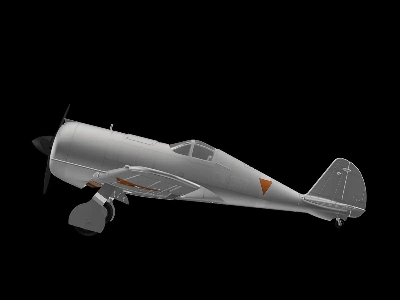 Curtiss-wright Cw-21 (3d-printed) With Pe Parts And Decals - zdjęcie 2