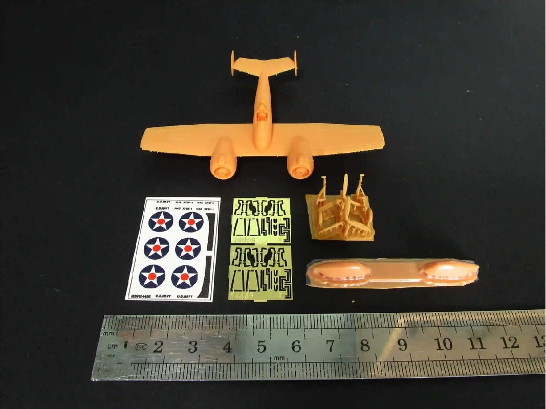 Grumman Xf5f-1 Skyrocket (3d-printed) With Pe Parts And Decals - zdjęcie 1