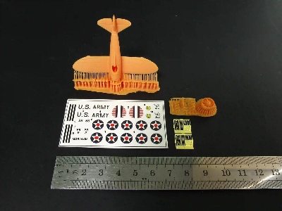 Boeing P-26 Peashooter With Etched Parts And Decals (3d-printed) - zdjęcie 1