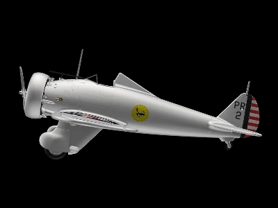 Boeing P-26 Peashooter With Etched Parts And Decals (3d-printed) - zdjęcie 2