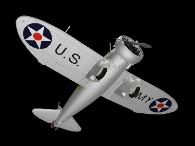 Boeing P-26 Peashooter With Etched Parts And Decals (3d-printed) - zdjęcie 6