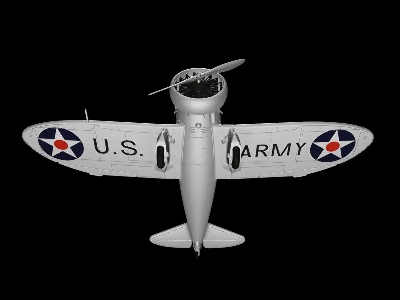 Boeing P-26 Peashooter With Etched Parts And Decals (3d-printed) - zdjęcie 7