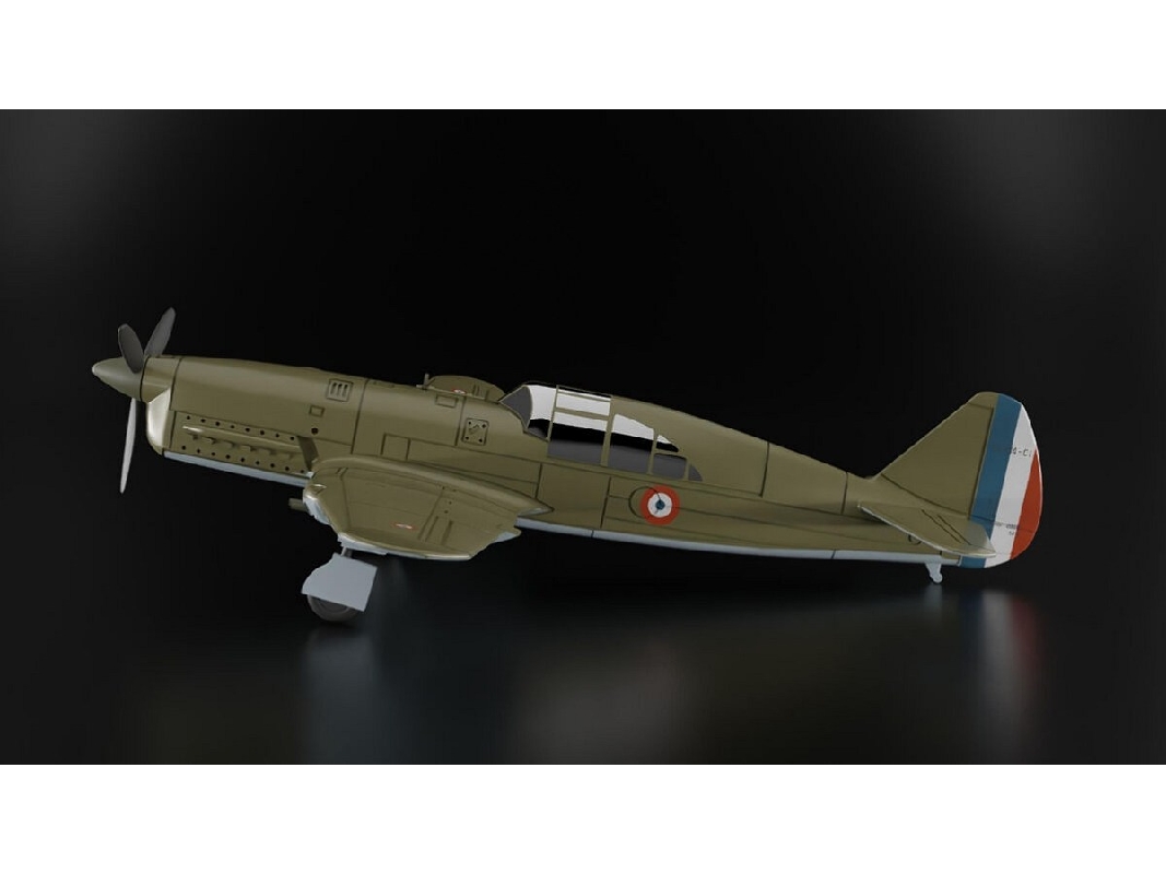 Caudron C.714 - 3d-printed Model With Decals And Pe-parts - zdjęcie 1