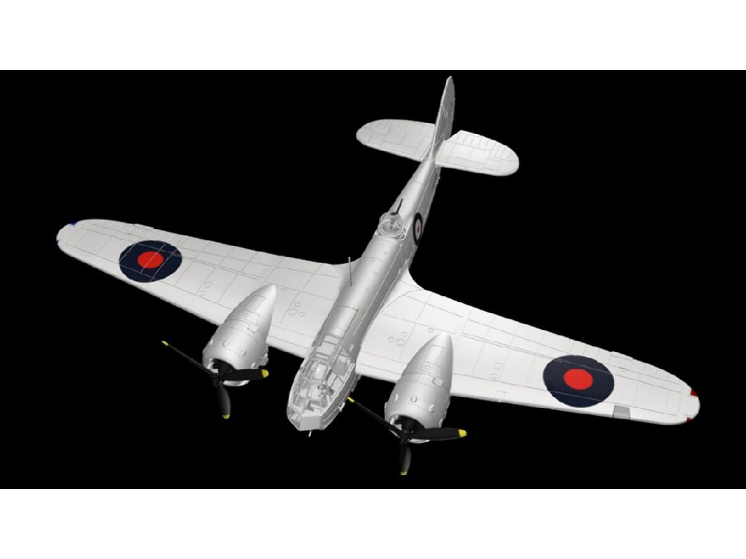 Bristol Blenheim - 3d-printed Model With Decals And Pe-parts - zdjęcie 1