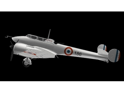 Potez 631 - 3d-printed Model With Decals And Pe-parts - zdjęcie 1