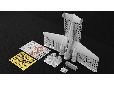 Potez 631 - 3d-printed Model With Decals And Pe-parts - zdjęcie 2