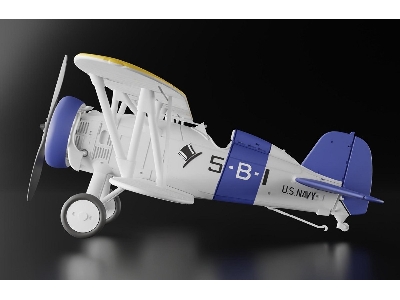 Boeing F4b-4 - 3d-printed Model With Decals And Pe-parts - zdjęcie 5