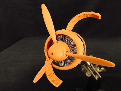 Arado Ar-196 A-3 - Cowling And Engine 3d-printed (For Revell Kits) - zdjęcie 3