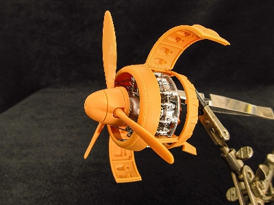 Arado Ar-196 A-3 - Cowling And Engine 3d-printed (For Revell Kits) - zdjęcie 4