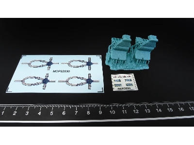 Sikorsky Uh-60 / Sh-60 And Mh-60 Early - Pilot Seats (For Academy / Kitty Hawk And Zimi Model Kits) - zdjęcie 1