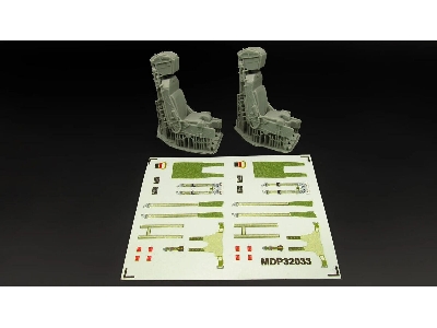 Martin-baker Mk.9 Ejection Seats (2 Pcs / 3d-printed) - zdjęcie 1